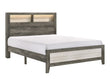 Rhett Brown/Cream Queen LED Platform Bed - B8170-Q-BED - Bien Home Furniture & Electronics