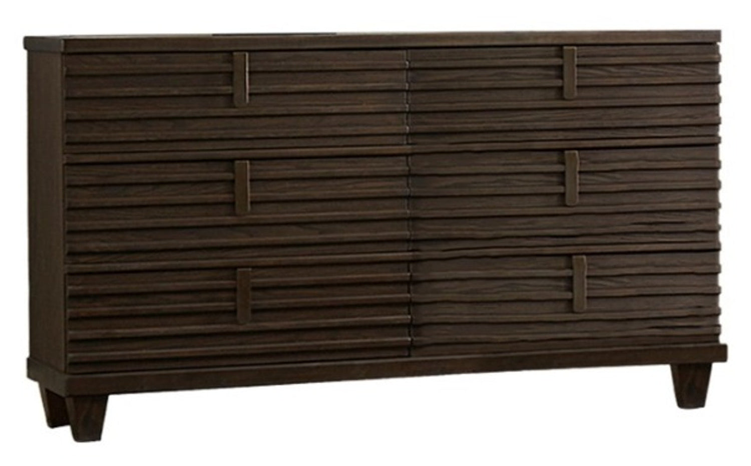 Ridgewood Dark Brown Dresser - 1600-5 - Bien Home Furniture &amp; Electronics