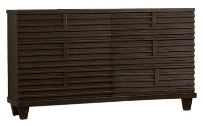 Ridgewood Dark Brown Dresser - 1600-5 - Bien Home Furniture &amp; Electronics