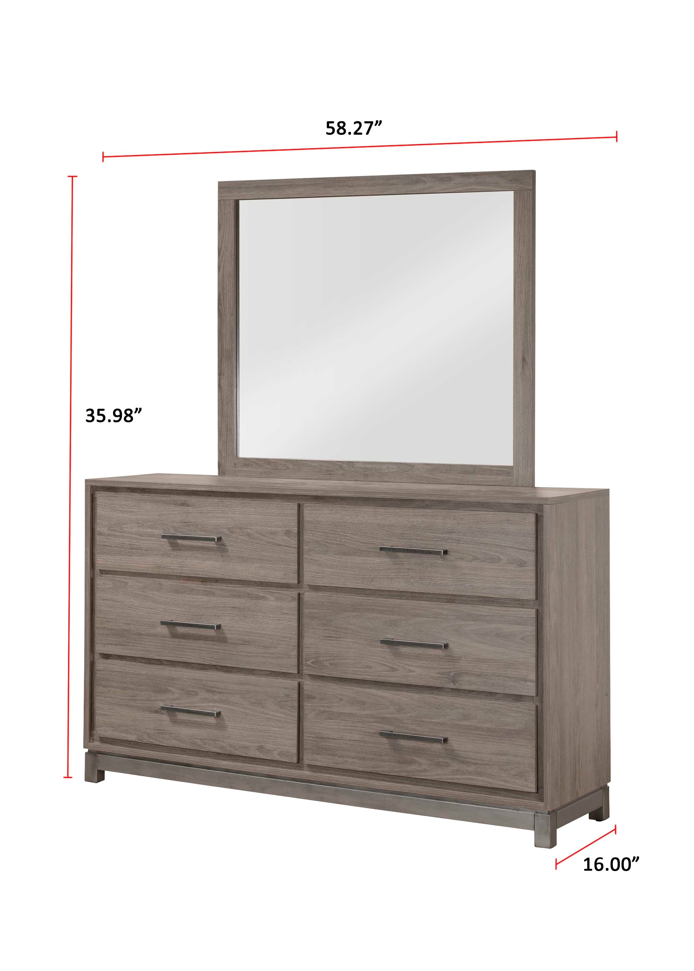 River Brown Panel Bedroom Set - SET | B3150-Q-HBFB | B3150-KQ-RAIL | B3150-2 | B3150-4 - Bien Home Furniture &amp; Electronics