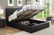 Riverbend Queen Upholstered Storage Bed Black - 300469Q - Bien Home Furniture & Electronics