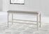 Robbinsdale Antique White 49" Counter Height Dining Bench - D642-09 - Bien Home Furniture & Electronics