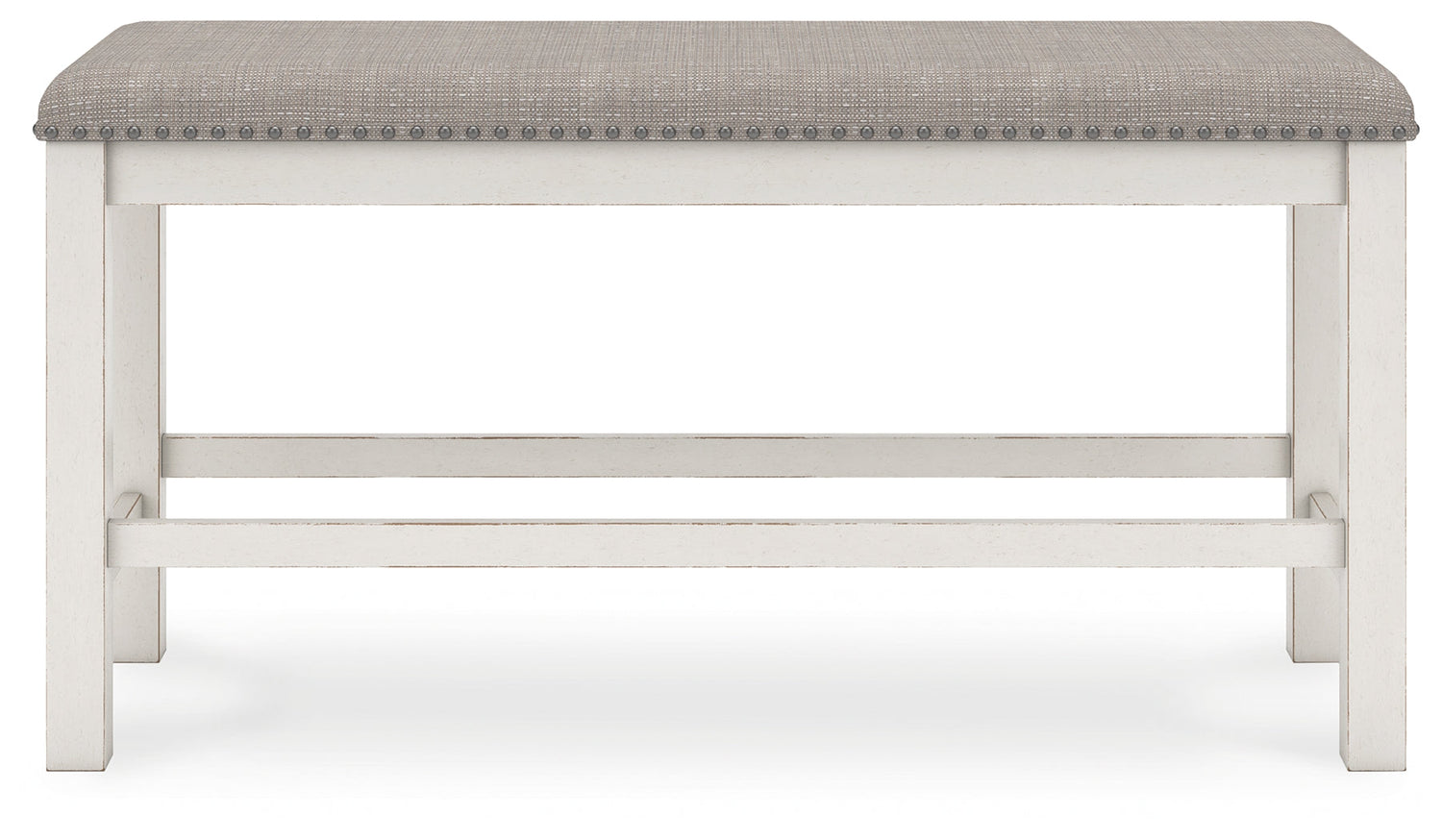 Robbinsdale Antique White 49" Counter Height Dining Bench - D642-09 - Bien Home Furniture &amp; Electronics