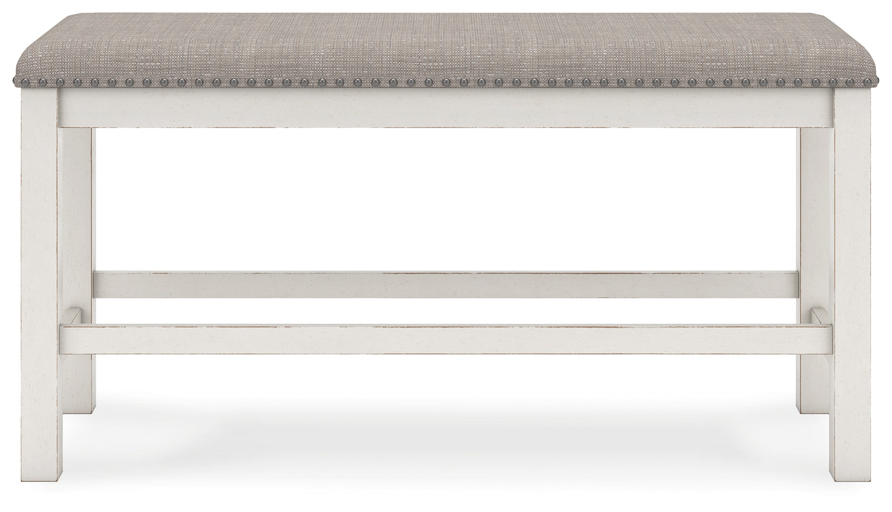 Robbinsdale Antique White 49" Counter Height Dining Bench - D642-09 - Bien Home Furniture &amp; Electronics