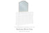 Robbinsdale Antique White Bedroom Mirror (Mirror Only) - B742-26 - Bien Home Furniture & Electronics