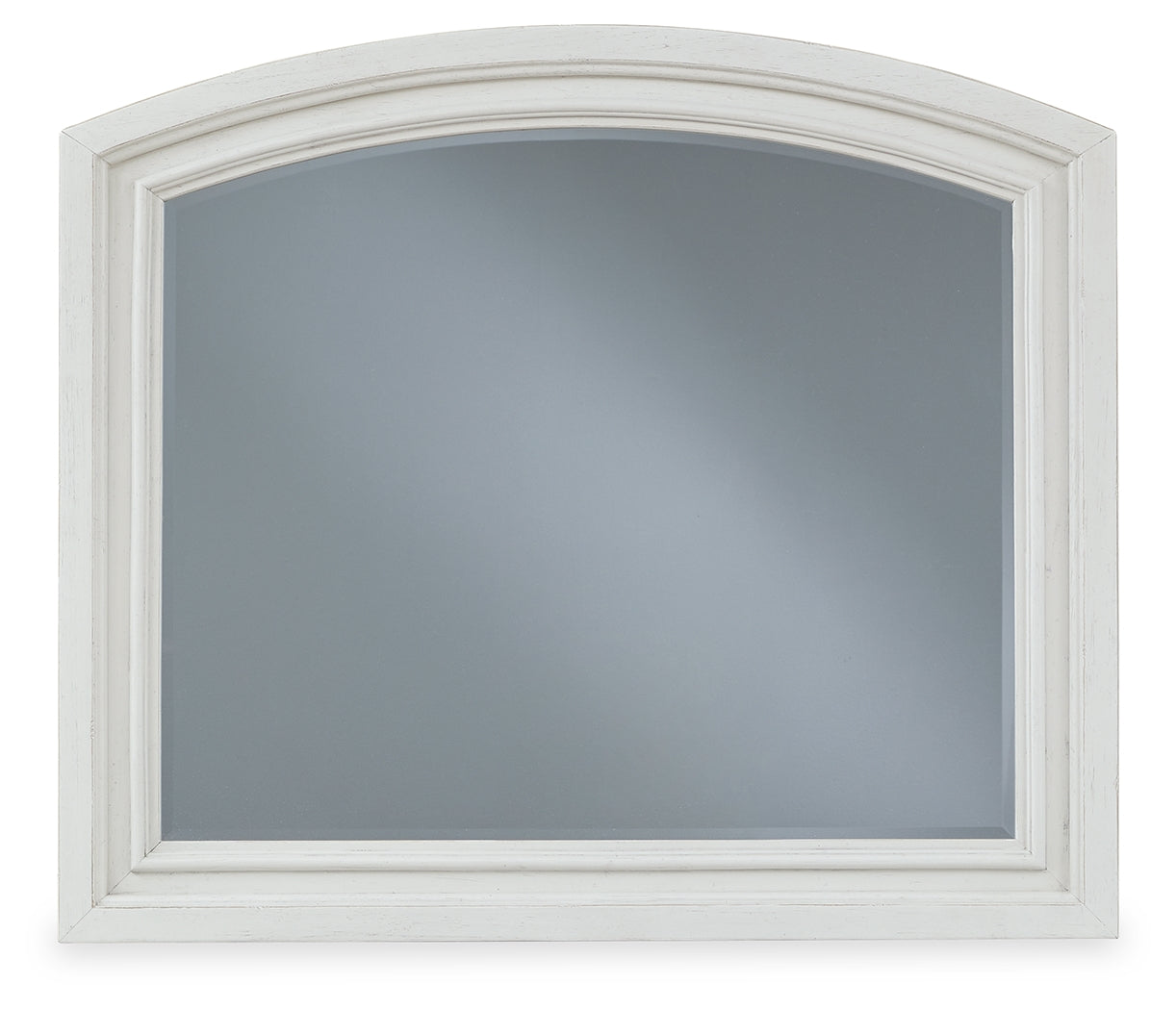 Robbinsdale Antique White Bedroom Mirror (Mirror Only) - B742-36 - Bien Home Furniture &amp; Electronics