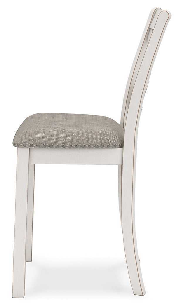 Robbinsdale Antique White Counter Height Barstool, Set of 2 - D642-124 - Bien Home Furniture &amp; Electronics