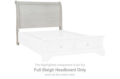 Robbinsdale Antique White Full Sleigh Headboard - B742-87 - Bien Home Furniture &amp; Electronics