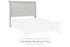 Robbinsdale Antique White Full Sleigh Headboard - B742-87 - Bien Home Furniture & Electronics