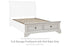 Robbinsdale Antique White Full Storage Footboard with Roll Slats - B742-84S - Bien Home Furniture & Electronics