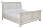 Robbinsdale Antique White King Panel Rails - B742-97 - Bien Home Furniture &amp; Electronics