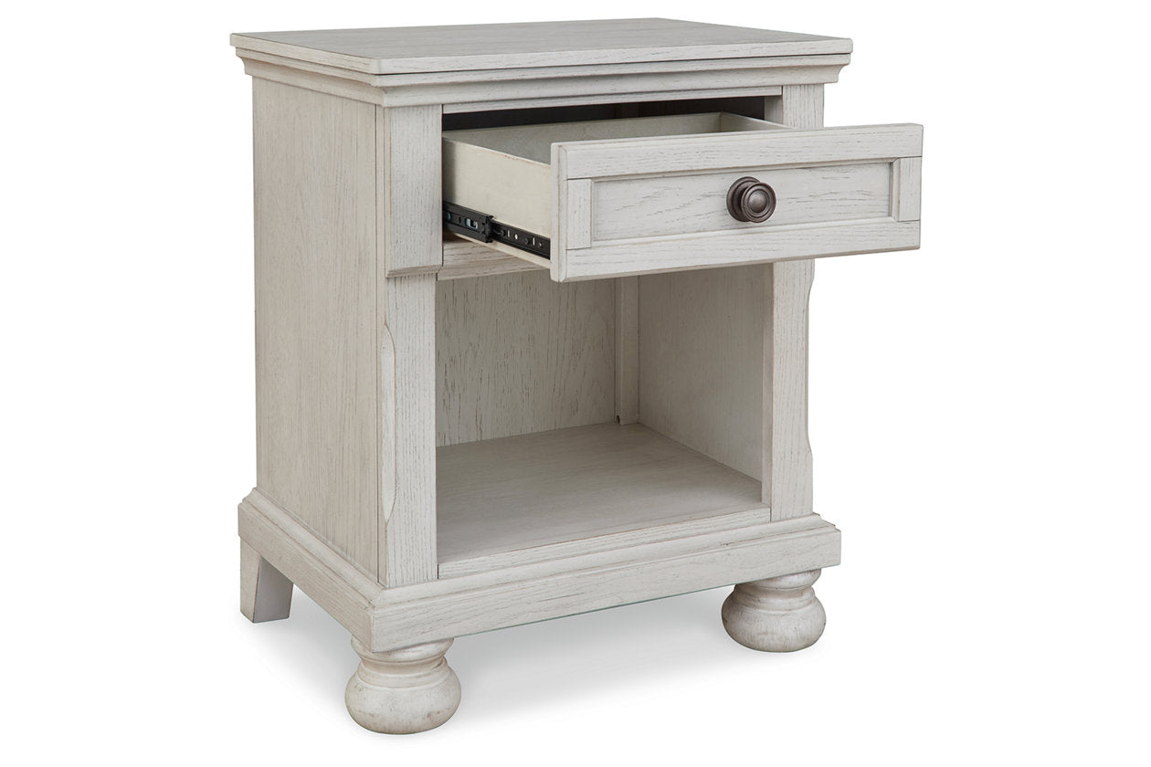 Robbinsdale Antique White Nightstand - B742-91 - Bien Home Furniture &amp; Electronics