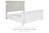 Robbinsdale Antique White Queen Panel Headboard - B742-57 - Bien Home Furniture & Electronics