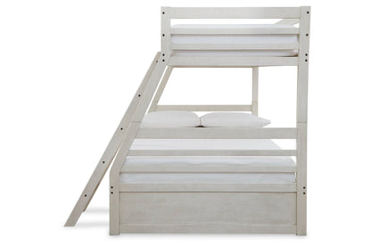 Robbinsdale Antique White Twin over Full Bunk Bed - SET | B742-58P | B742-58R - Bien Home Furniture &amp; Electronics