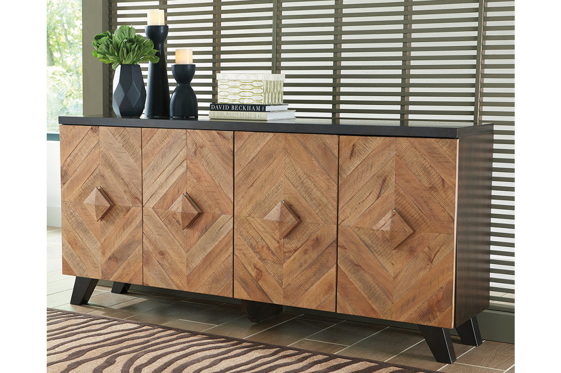 Robin Ridge Two-tone Brown Accent Cabinet - A4000031 - Bien Home Furniture & Electronics