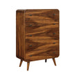 Robyn Dark Walnut 5-Drawer Chest - 205135 - Bien Home Furniture & Electronics