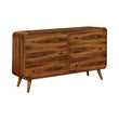 Robyn Dark Walnut 6-Drawer Dresser - 205133 - Bien Home Furniture & Electronics