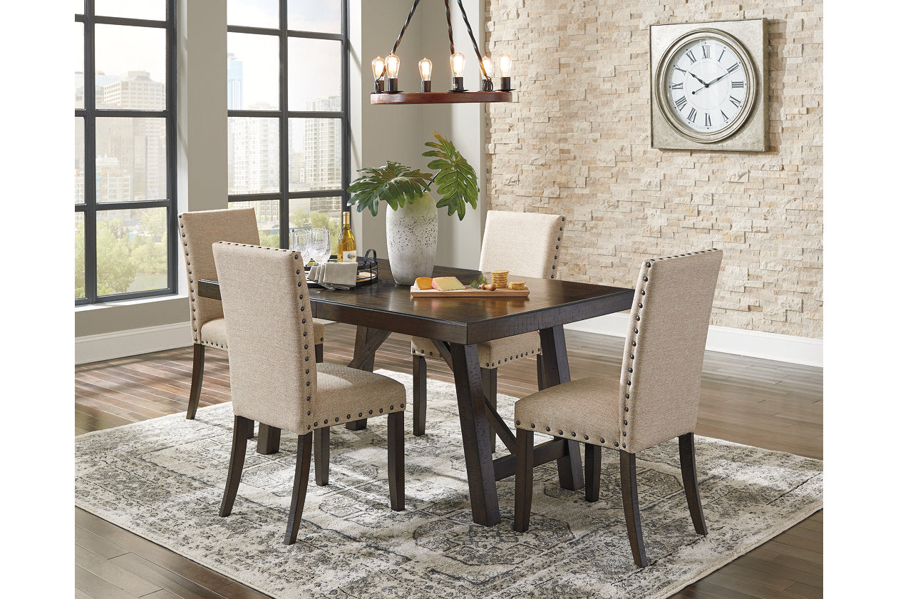 Rokane Brown Dining Extension Table - D397-35 - Bien Home Furniture &amp; Electronics