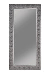 Rollins Black Rectangular Floor Mirror - 901999 - Bien Home Furniture & Electronics