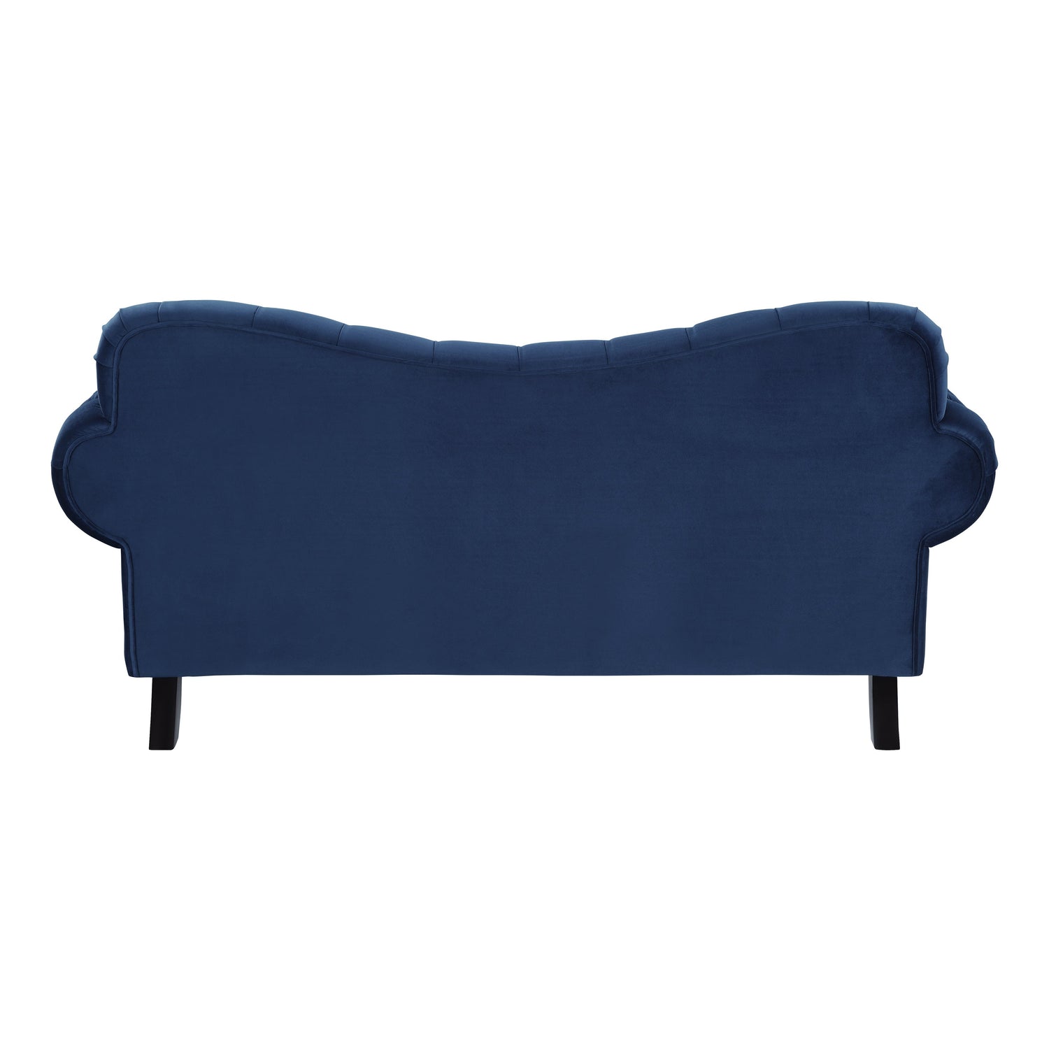 Rosalie Navy Blue Velvet Loveseat - 9330BU-2 - Bien Home Furniture &amp; Electronics