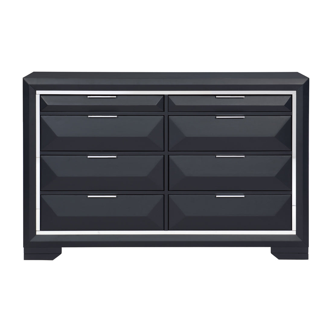 Rosemont Midnight Blue Dresser - 1553-5 - Bien Home Furniture &amp; Electronics