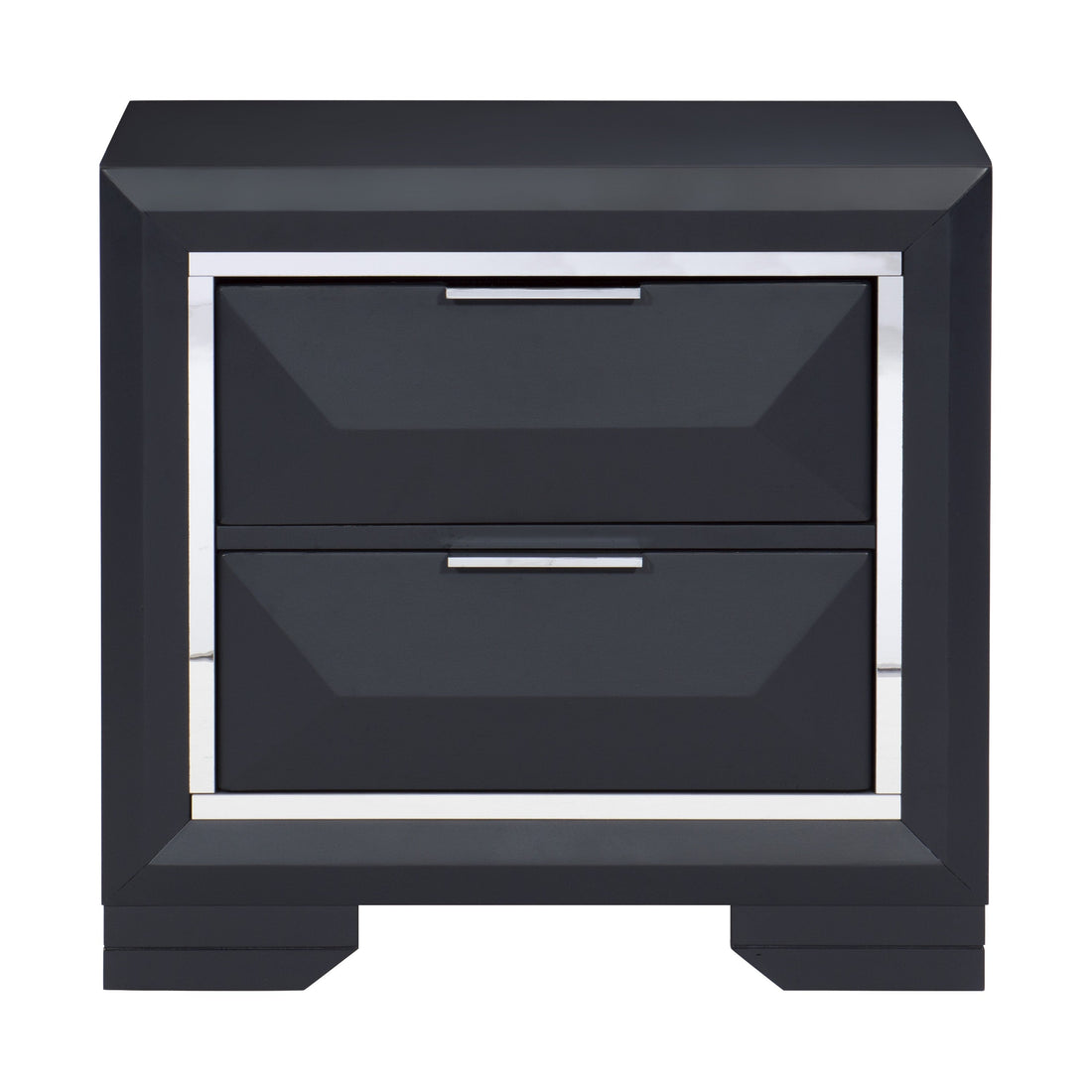 Rosemont Midnight Blue Night Stand - 1553-4 - Bien Home Furniture &amp; Electronics