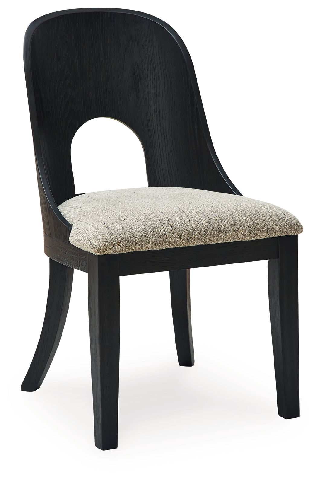 Rowanbeck Black Dining Chair, Set of 2 - D821-01 - Bien Home Furniture &amp; Electronics
