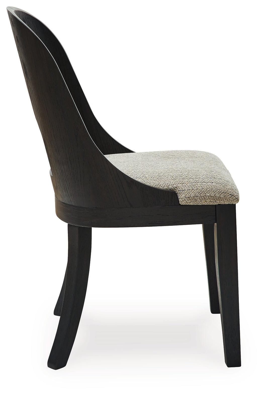 Rowanbeck Black Dining Chair, Set of 2 - D821-01 - Bien Home Furniture &amp; Electronics