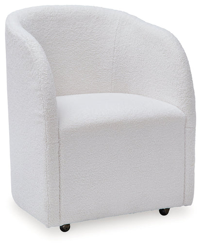 Rowanbeck Ivory Dining Chair, Set of 2 - D821-02A - Bien Home Furniture &amp; Electronics