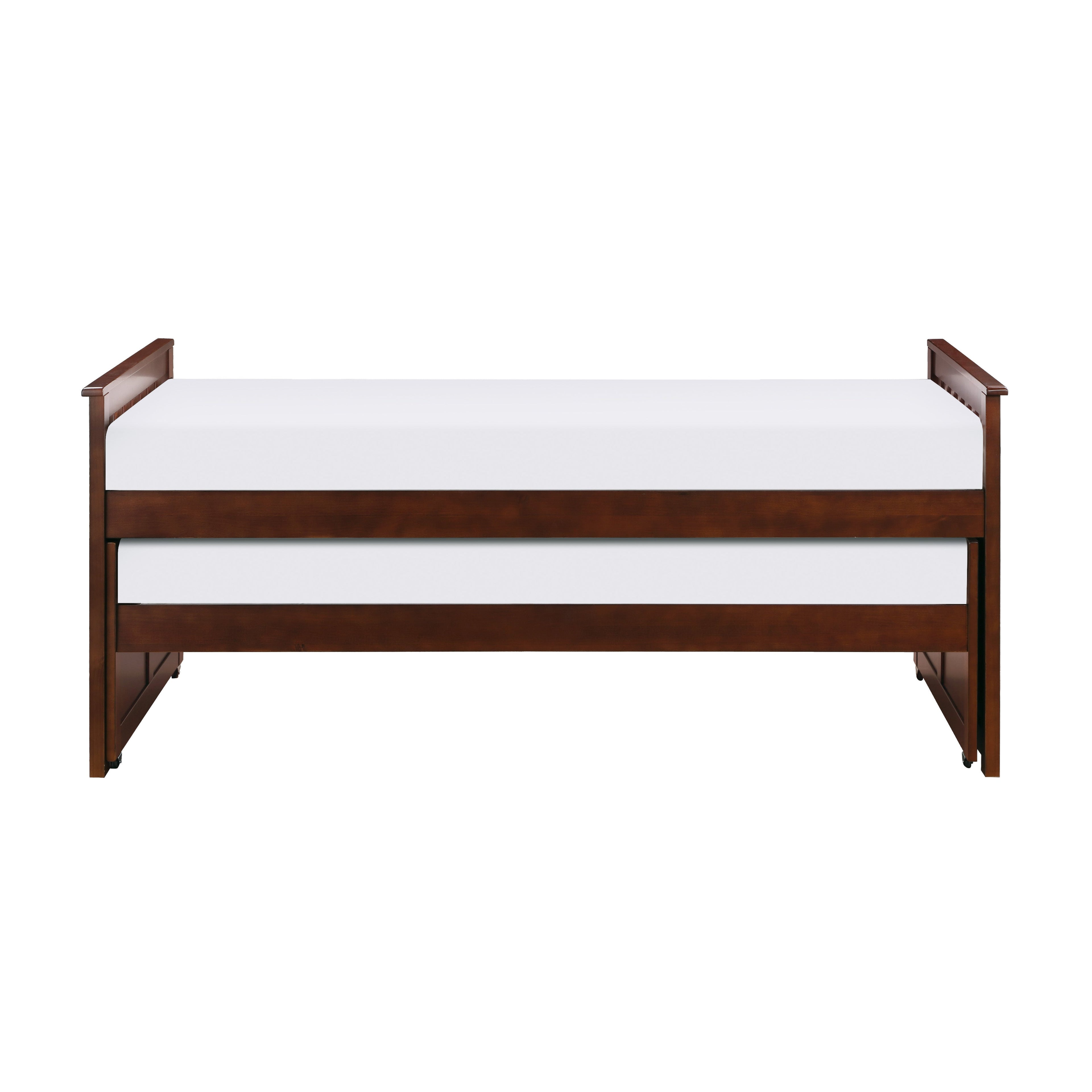 Rowe Dark Cherry Twin/Twin Bed - SET | B2013RTDC-1 | B2013RTDC-2 | B2013RTDC-SL - Bien Home Furniture &amp; Electronics