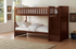 Rowe Dark Cherry Twin/Twin Step Bunk Bed - SET | B2013SBDC-1 | B2013SBDC-2 | B2013SBDC-3 | B2013SBDC-SL - Bien Home Furniture & Electronics