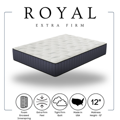 ROYAL COMFORT FIRM 12" HYBRID  - Twin, Full, Queen, King *Twin - ROYAL COMFORT FIRM HYRBID- MATTRESS Twin - Bien Home Furniture &amp; Electronics