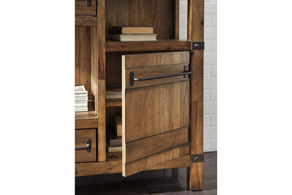 Roybeck Light Brown/Bronze Accent Cabinet - T411-40 - Bien Home Furniture &amp; Electronics