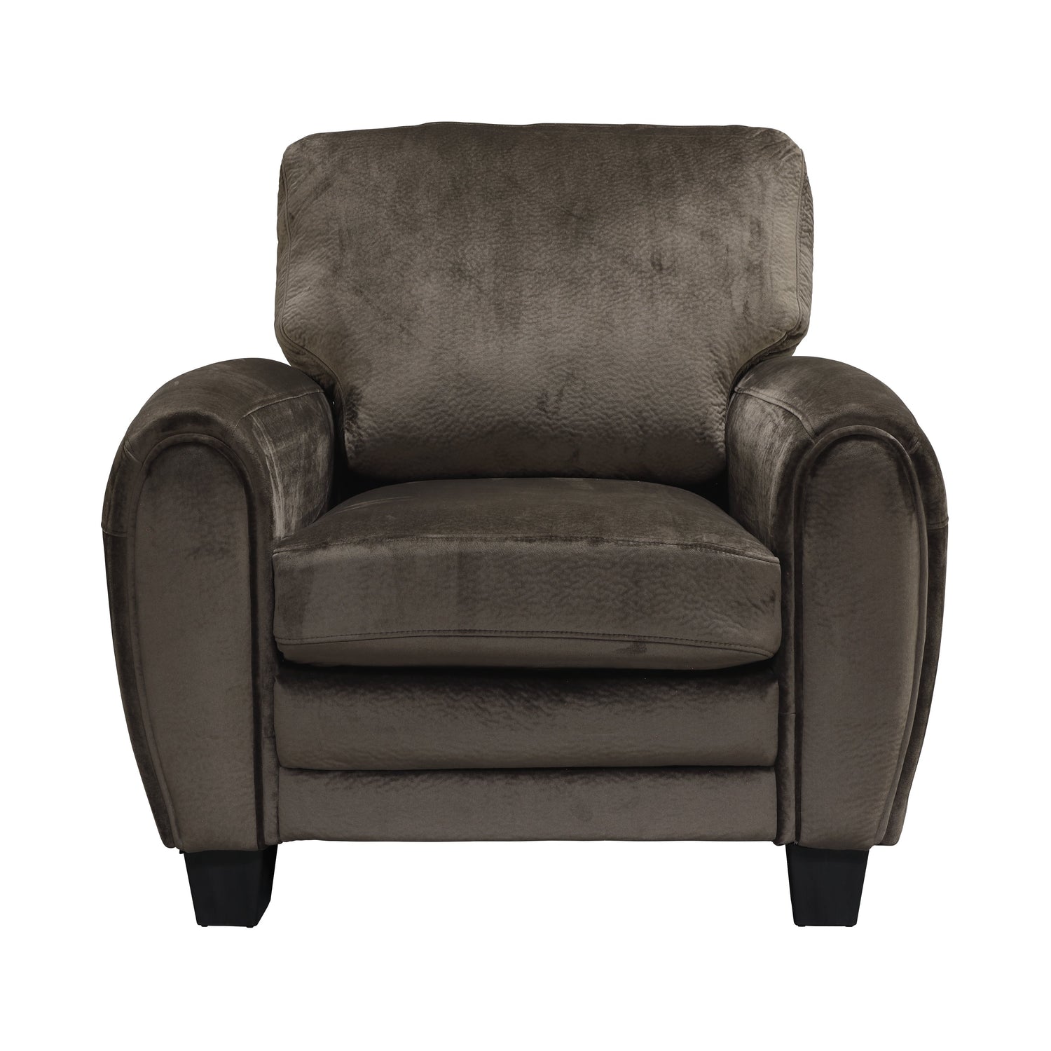 Rubin Chocolate Faux Leather Chair - 9734CH-1 - Bien Home Furniture &amp; Electronics