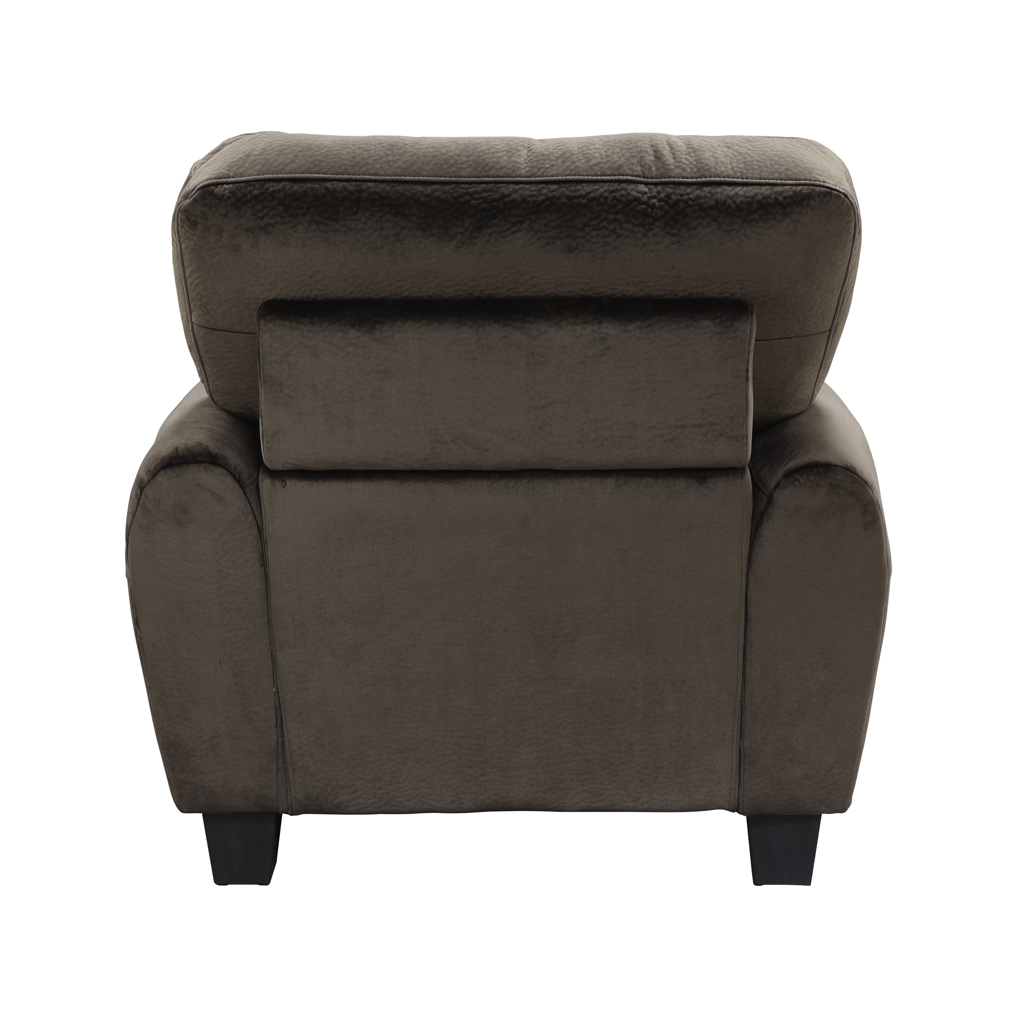 Rubin Chocolate Faux Leather Chair - 9734CH-1 - Bien Home Furniture &amp; Electronics
