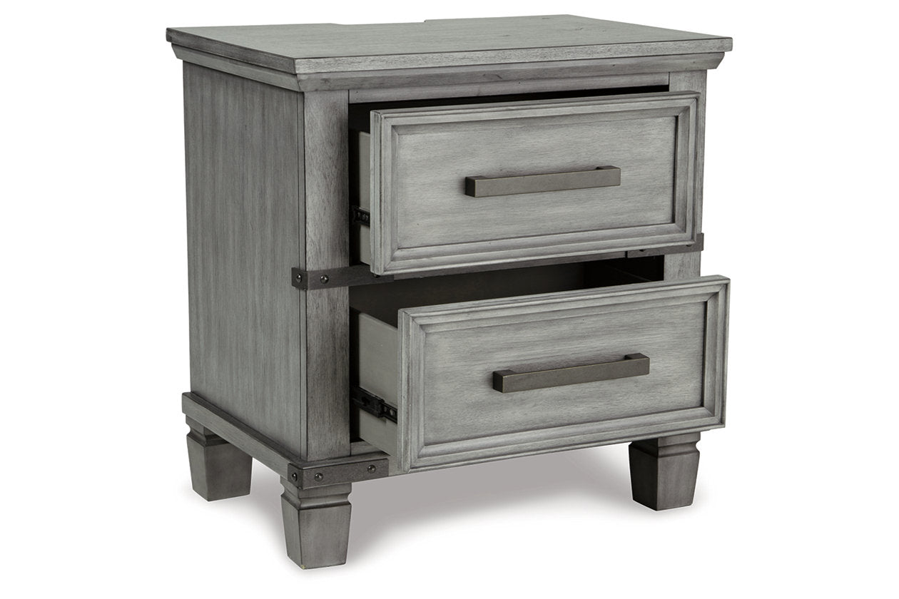 Russelyn Gray Nightstand - B772-92 - Bien Home Furniture &amp; Electronics