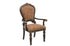 Russian Hill Warm Cherry Arm Chair, Set of 2 - 1808A - Bien Home Furniture & Electronics