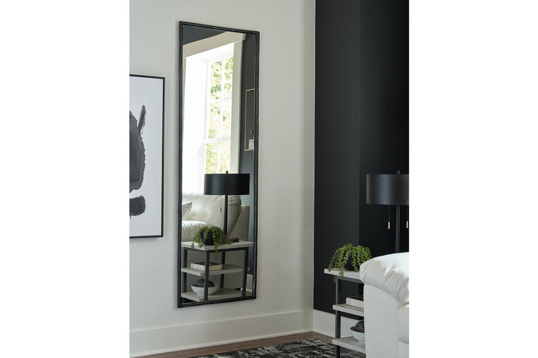 Ryandale Antique Black Floor Mirror - A8010263 - Bien Home Furniture &amp; Electronics