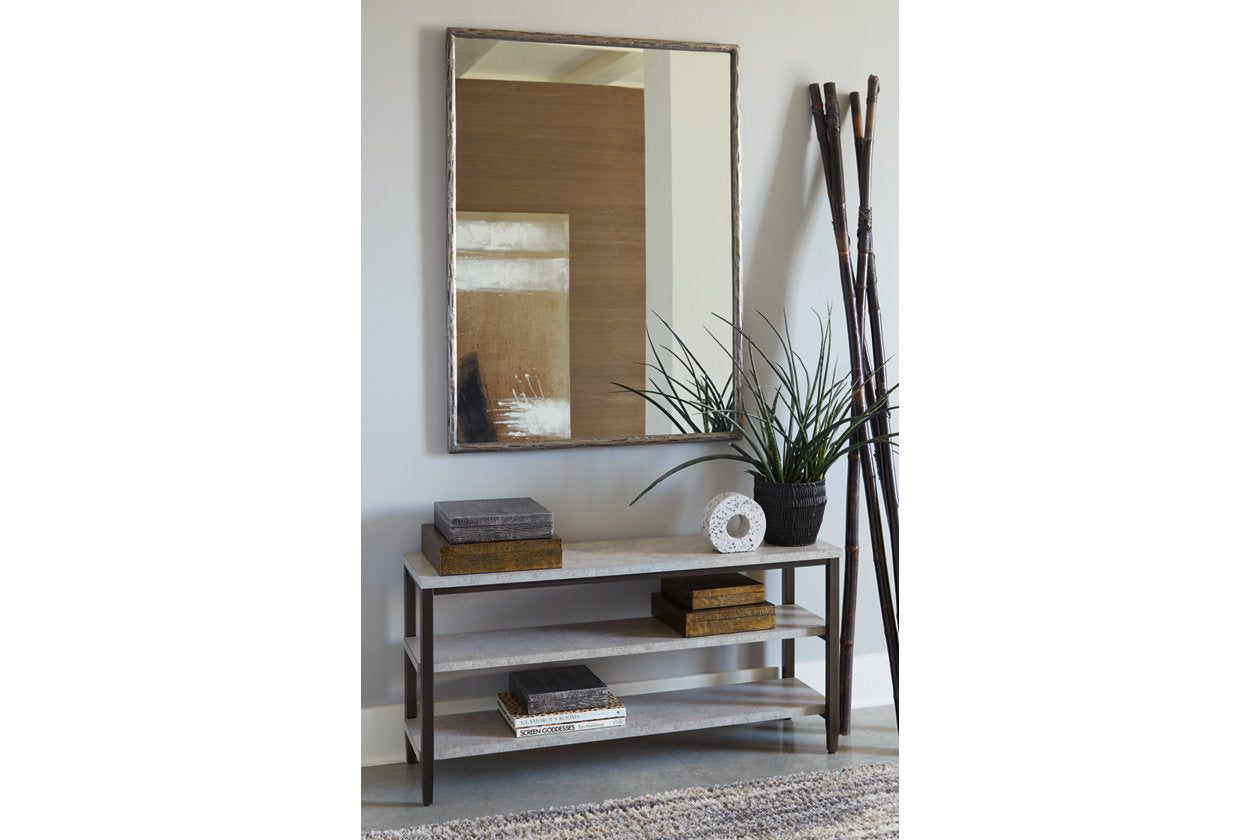 Ryandale Antique Pewter Finish Accent Mirror - A8010266 - Bien Home Furniture &amp; Electronics