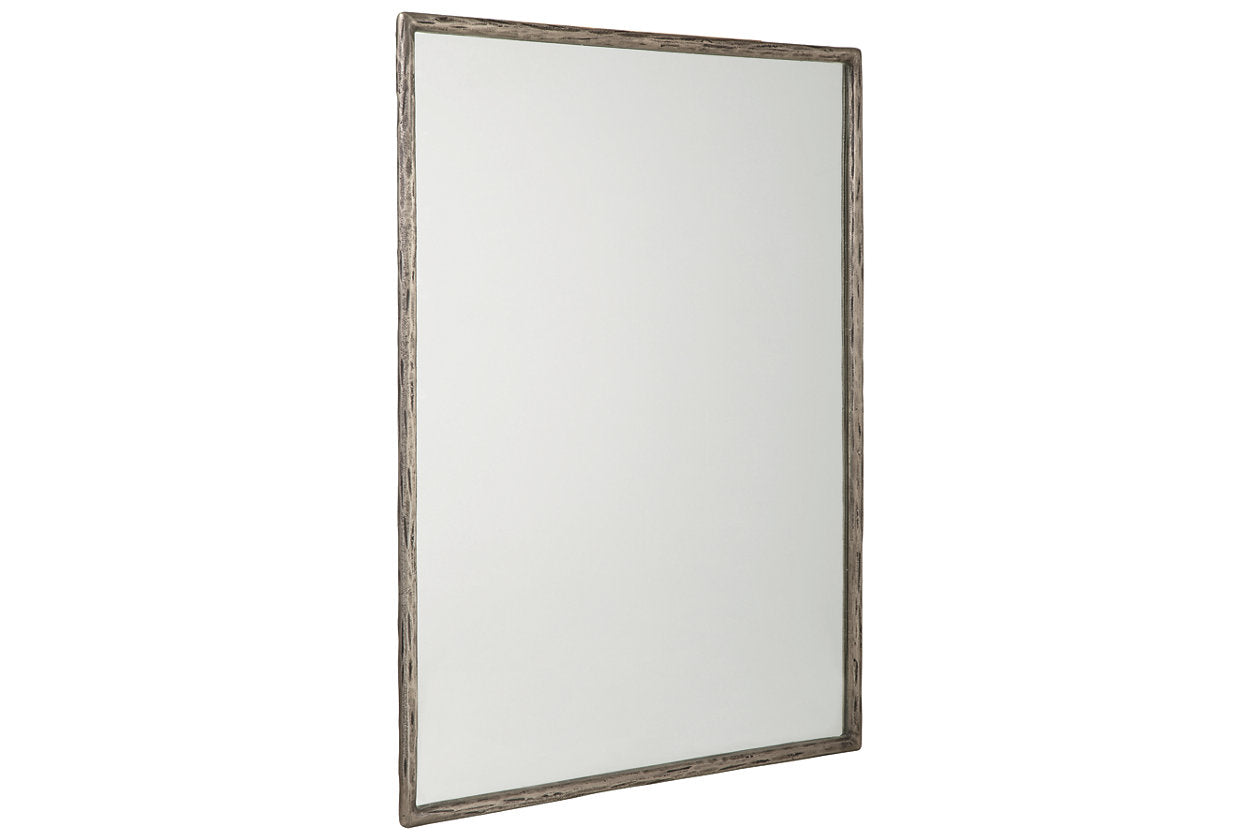Ryandale Antique Pewter Finish Accent Mirror - A8010266 - Bien Home Furniture &amp; Electronics