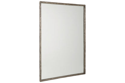 Ryandale Antique Pewter Finish Accent Mirror - A8010266 - Bien Home Furniture &amp; Electronics