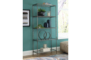 Ryandale Antique Pewter Finish Bookcase - A4000451 - Bien Home Furniture & Electronics