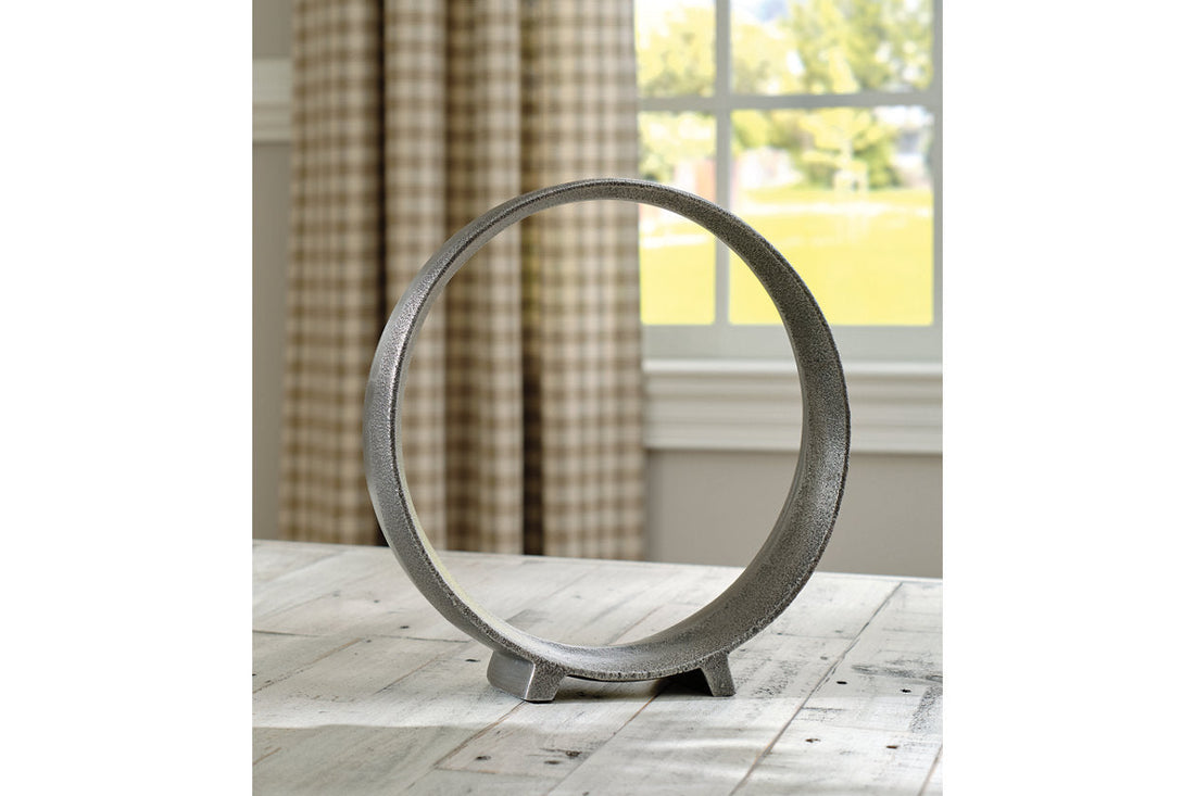 Ryandale Antique Pewter Finish Sculpture, Set of 2 - A2000501 - Bien Home Furniture & Electronics