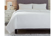 Ryter White 3-Piece King Coverlet Set - Q721003K - Bien Home Furniture & Electronics