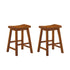 Saddleback Oak Counter Height Stool, Set of 2 - 5302A-24 - Bien Home Furniture & Electronics