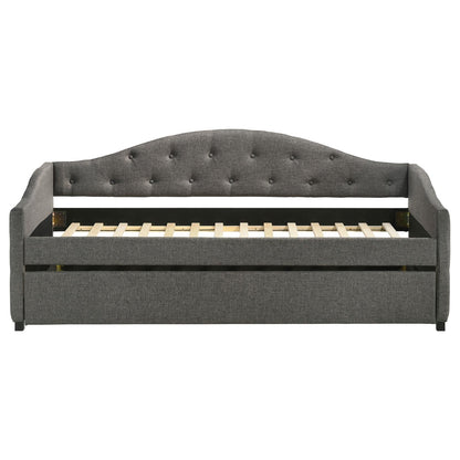 Sadie Upholstered Twin Daybed with Trundle - 300638 - Bien Home Furniture &amp; Electronics