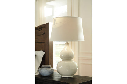 Saffi Cream Table Lamp - L100074 - Bien Home Furniture &amp; Electronics