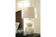 Saffi Cream Table Lamp - L100074 - Bien Home Furniture & Electronics