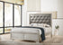 Salford Eastern King Panel Bed Metallic Sterling/Charcoal Gray - 222721KE - Bien Home Furniture & Electronics