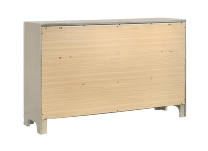 Salford Metallic Sterling 7-Drawer Dresser - 222723 - Bien Home Furniture &amp; Electronics